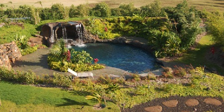 Upcountry Maui- waterfeature